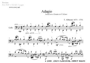 Thumb image for Adagio in G Minor