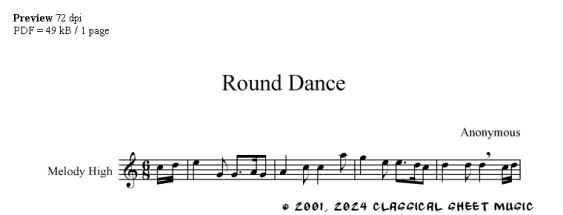 Thumb image for Round Dance H