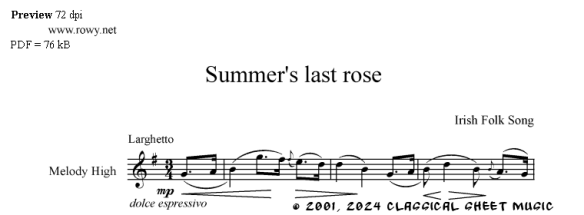 Thumb image for Summers last rose H