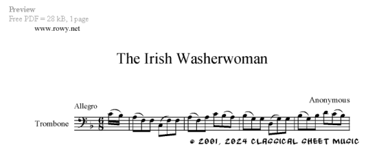 Thumb image for The Irish Washerwoman