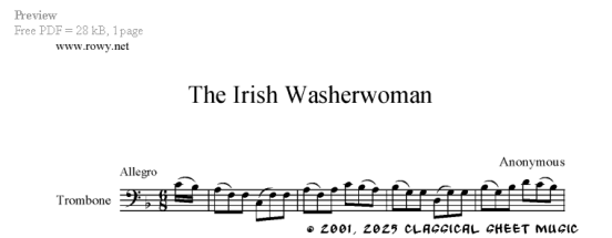 Thumb image for The Irish Washerwoman