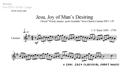Thumb image for Jesu Joy of Man s Desiring