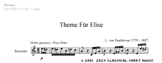Thumb image for Theme Fur Elise