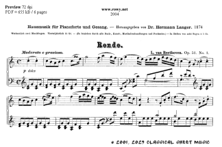 Thumb image for Rondo Op 51 No 1