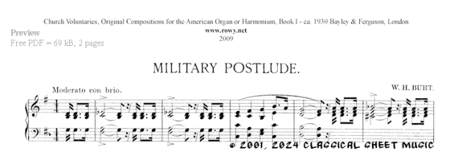 Thumb image for Military Postlude