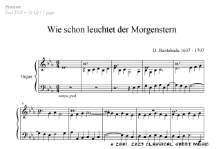 Thumb image for Prelude Wie schon leuchtet der Morgenstern