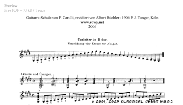 Thumb image for Buechler Guitar School E Major