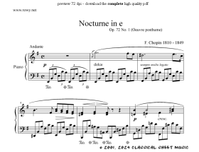 Thumb image for Nocturne in e