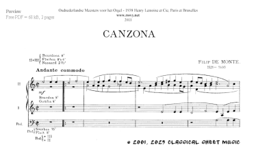 Thumb image for Canzona