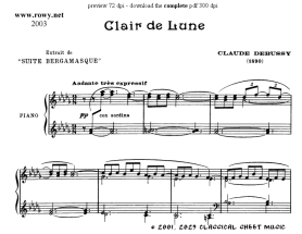 Thumb image for Claire de lune