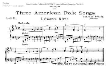 Thumb image for 3 American Folk Songs