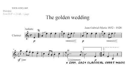 Thumb image for The golden wedding
