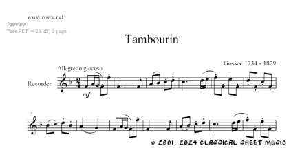 Thumb image for Tambourin