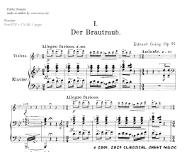 Thumb image for Peer Gynt II Der Brautraub vlc (vl) pf