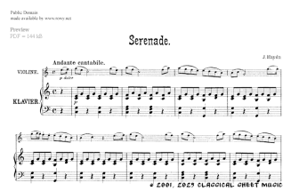 Thumb image for Serenade vl pf