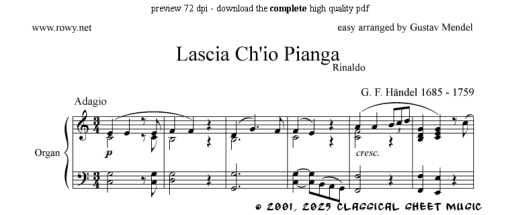 Thumb image for Lascia Chio Pianga