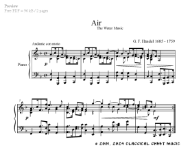 Thumb image for Air from The Water Music