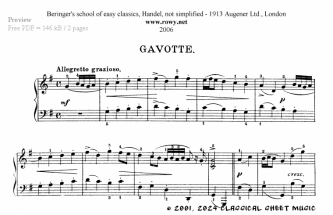 Thumb image for Gavotte in G Major