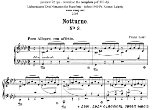 Thumb image for Liebestraume Notturno 3
