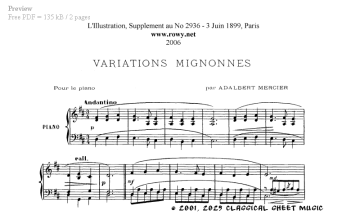 Free-sheet-music by Roothaan,Rosa,Rosas,Rossini,Rousseau,Rubinstein