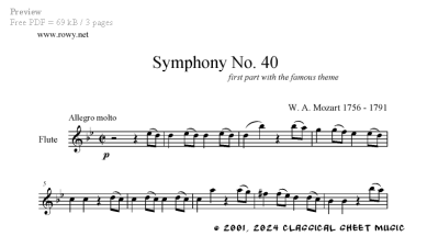 Thumb image for Theme Symphony No 40