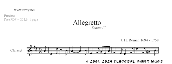 Thumb image for Allegretto Sonata IV