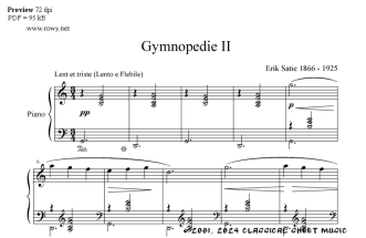 Thumb image for Gymnopedie II