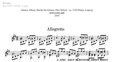 Thumb image for Allegretto in G Major