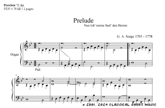 Thumb image for Prelude Nun lob meine Seel