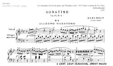 Thumb image for Sonatine Opus 41 No 2