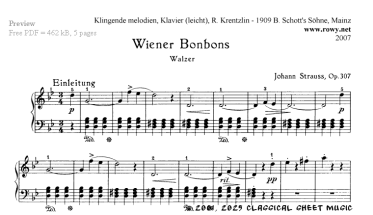 Thumb image for Waltz Wiener Bonbons