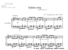 Thumb image for Italian song