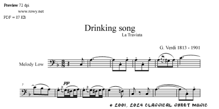 Thumb image for Drinking song L