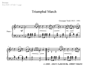 Thumb image for Triumphal March Aida