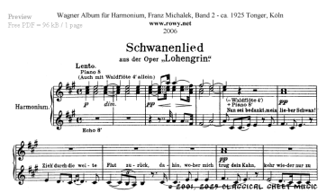 Thumb image for Lohengrin Schwanenlied