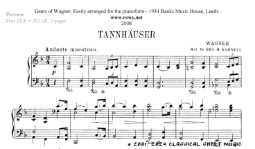 Thumb image for Overture Tannhauser_easy